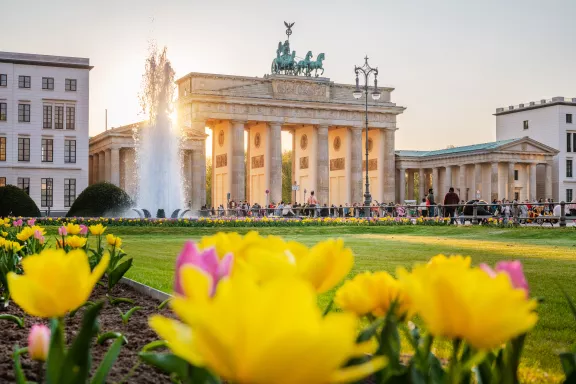Ostern in Berlin Frühling